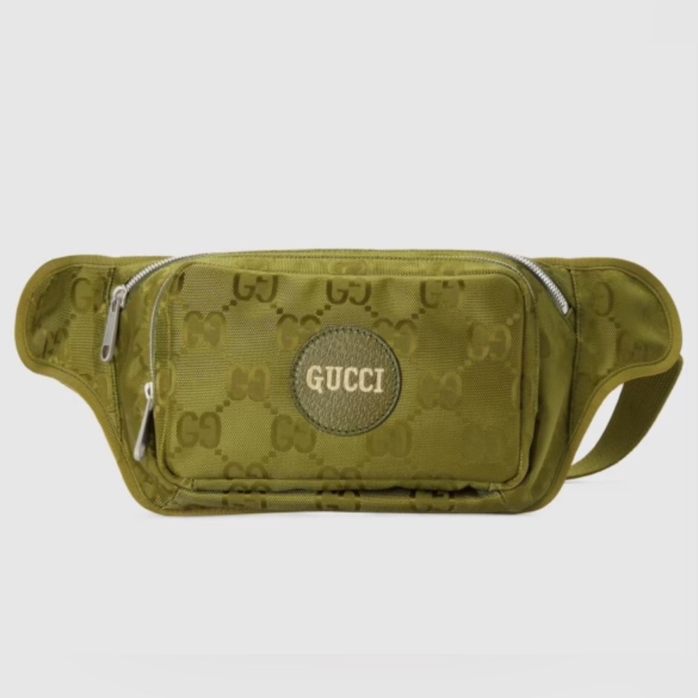 Gucci Off The Grid Large Belt Bag in Green